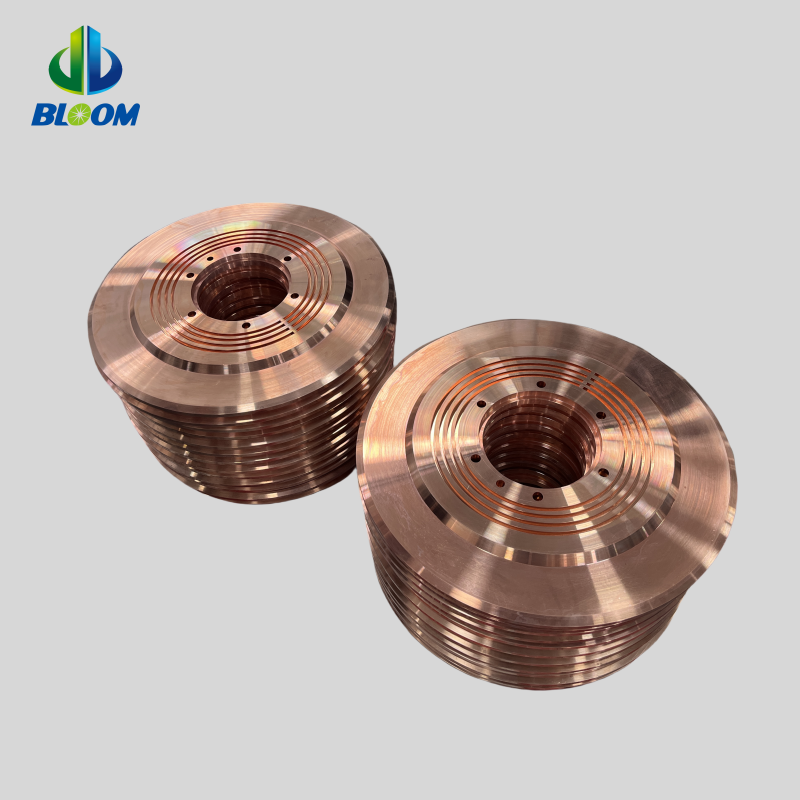 Customized CuCrZr Seam Welding Wheel with Diameter qp300-q50mm and Thickness5-30mm - Image 3