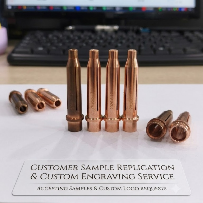 Stud Welding Spare Parts Custom BeCu ( Beryllium Copper ) Stud Welding Collets - Image 8