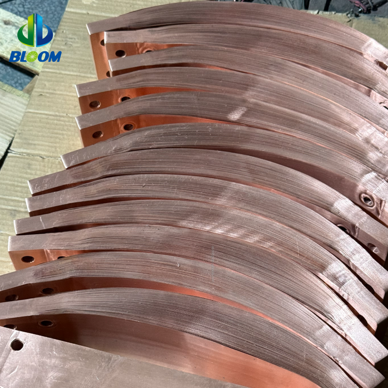 Flexible Copper Foil Shunt Assembly for Continuous Resistance Welding Current Connection - Image 6